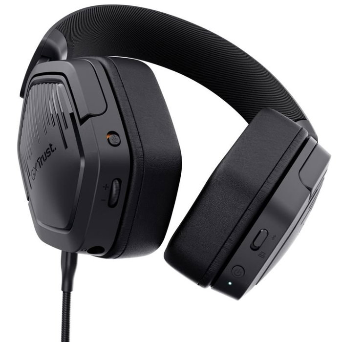 Trust GXT 493PS Carus Auriculares Gaming Inalámbricos Negros Trust GXT 493PS Carus Auriculares Gaming Inalámbricos Negros